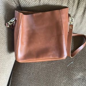 Portland Leather Butterfly Bucket Bag